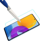Mr.Shield [3er-Pack] Entwickelt für Samsung Galaxy M52 5G [Gehärtetes Glas] [Japanisches Glas mit 9H-Härte] Displayschutzfolie mit lebenslangem Ersatz