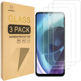 Mr.Shield [3er-Pack] Entwickelt für Motorola Moto G71 5G [Gehärtetes Glas] [Japanisches Glas mit 9H-Härte] Displayschutzfolie mit lebenslangem Ersatz