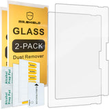Mr.Shield [2-PACK] Designed For Microsoft Surface Pro 6 / Surface Pro (5th Gen) / Surface Pro 4 [Tempered Glass] Screen Protector [9H Hardness] with Lifetime Replacement