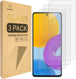 Mr.Shield [3er-Pack] Entwickelt für Samsung Galaxy M53 5G [Gehärtetes Glas] [Japanisches Glas mit 9H-Härte] Displayschutzfolie mit lebenslangem Ersatz