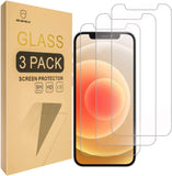 Mr.Shield Displayschutzfolie kompatibel mit iPhone 12/iPhone 12 Pro [3er-Pack] 6,1 Zoll Displayschutzfolie aus gehärtetem Glas