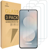 Mr.Shield Screen Protector compatible with Samsung Galaxy S25 FE [Tempered Glass] [3-Pack] [Japan Glass with 9H Hardness]