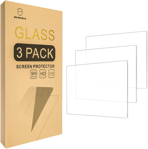 Mr.Shield [3-Pack] Screen Protector for ANBERNIC RG351V / RG351MP / RG353P [Tempered Glass] [Japan Glass with 9H Hardness] Screen Protector with Lifetime Replacement