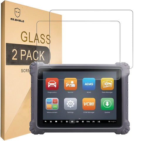 Mr.Shield Screen Protector compatible with Autel MaxiSys Ultra/MaxiSys Ultra EV/MaxiCOM Ultra Lite [12.9 Inch] [Tempered Glass] [2-PACK] [Japan Glass with 9H Hardness]