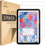 Mr.Shield [2er-Pack] entworfen für iPad Mini 6 (6. Generation, 8,3 Zoll) 2021 [gehärtetes Glas] Displayschutzfolie mit lebenslangem Ersatz