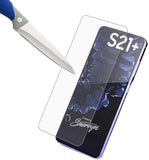 Mr.Shield [3er-Pack] Entwickelt für Samsung (Galaxy S21 Plus 5G) / Galaxy S21+ 5G [6,7 Zoll] [Gehärtetes Glas] [Japanisches Glas mit 9H-Härte] Displayschutzfolie mit lebenslangem Ersatz