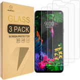 [3-PACK]-Mr.Shield Designed For LG G8 ThinQ [Tempered Glass] Screen Protector with Lifetime Replacement
