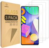 Mr.Shield [3er-Pack] Entwickelt für Samsung Galaxy F62 / Galaxy M62 [Gehärtetes Glas] [Japanisches Glas mit 9H-Härte] Displayschutzfolie mit lebenslangem Ersatz