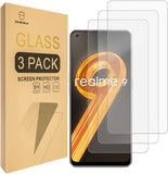 [3-Pack]-Mr.Shield Designed For Realme 9 4G [Tempered Glass] [Japan Glass with 9H Hardness] Screen Protector with Lifetime Replacement