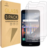 Mr.Shield [3-PACK] Designed For LG Stylo 3 [Tempered Glass] Screen Protector [0.3mm Ultra Thin 9H Hardness 2.5D Round Edge] with Lifetime Replacement