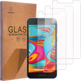 Mr.Shield [3-PACK] Designed For Samsung (Galaxy A2 Core) [Shorter Fit For Case Version] [Tempered Glass] Screen Protector with Lifetime Replacement