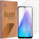 Mr.Shield [3er-Pack] Entwickelt für Xiaomi Redmi Note 8T [Gehärtetes Glas] [Japanisches Glas mit 9H-Härte] Displayschutzfolie mit lebenslangem Ersatz