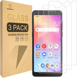 Mr.Shield [3-Pack] Designed For Tracfone Alcatel TCL A3 / TCL A30 [Tempered Glass] [Japan Glass with 9H Hardness] Screen Protector with Lifetime Replacement