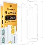 Mr.Shield [3er-Pack] entworfen für LG Stylo 5 Plus/LG Stylo 5 / LG Stylo 5X [gehärtetes Glas] Displayschutzfolie [japanisches Glas mit 9H-Härte] mit lebenslangem Ersatz
