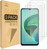 Mr.Shield [3-Pack] Designed For Xiaomi (Redmi 10 5G) / Redmi Note 11E [Shorter Fit for Case Version] [Tempered Glass] [Japan Glass with 9H Hardness] Screen Protector with Lifetime Replacement