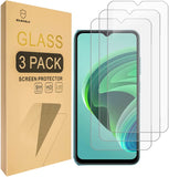 Mr.Shield [3er-Pack] Entwickelt für Xiaomi (Redmi 10 5G) / Redmi Note 11E [Kürzere Passform für Gehäuseversion] [Gehärtetes Glas] [Japanisches Glas mit 9H-Härte] Displayschutzfolie mit lebenslangem Ersatz