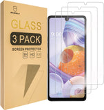 Mr.Shield [3-Pack] Designed For LG Stylo 6 [Upgrade Maximum Cover Screen Version] [Tempered Glass] [Japan Glass with 9H Hardness] Screen Protector with Lifetime Replacement