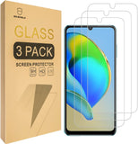 [3-Pack]-Mr.Shield Designed For ZTE Blade V40 Vita [Tempered Glass] [Japan Glass with 9H Hardness] Screen Protector with Lifetime Replacement