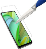Mr.Shield [3er-Pack] Displayschutzfolie für Motorola Moto G Power 5G (2023) [Kameraversion schützen] [Gehärtetes Glas] [Japanisches Glas mit 9H-Härte] Displayschutzfolie mit lebenslangem Ersatz