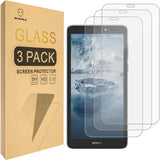 [3-Pack]-Mr.Shield Designed For Nokia C2 2nd Edition [Tempered Glass] [Japan Glass with 9H Hardness] Screen Protector with Lifetime Replacement