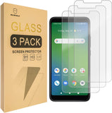 Mr.Shield [3er-Pack] Entwickelt für Cricket Vision Plus [Gehärtetes Glas] [Japanisches Glas mit 9H-Härte] Displayschutzfolie mit lebenslangem Ersatz