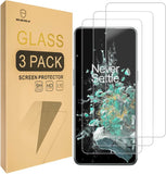 Mr.Shield [3er-Pack] Entwickelt für OnePlus Ace Pro/OnePlus 10T [Gehärtetes Glas] [Japanisches Glas mit 9H-Härte] Displayschutzfolie mit lebenslangem Ersatz