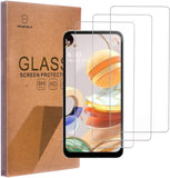 Mr.Shield [3er-Pack] Entwickelt für LG Stylo 7 4G [NICHT für 5G-Version] [Gehärtetes Glas] [Japanisches Glas mit 9H-Härte] Displayschutzfolie mit lebenslangem Ersatz