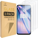 Mr.Shield [3-PACK] Designed For OnePlus 7T [Tempered Glass] Screen Protector [Japan Glass With 9H Hardness] with Lifetime Replacement