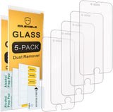 Mr.Shield [5-PACK] Designed For iPhone 8 / iPhone 7 [Tempered Glass] Screen Protector with Lifetime Replacement