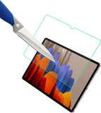 [2-PACK]-Mr.Shield Designed For Samsung Galaxy Tab S8 Plus/Galaxy Tab S7 FE 2021 / Galaxy Tab S7 Plus 5G (12.4 Inch) [Tempered Glass][Japan Glass with 9H Hardness] Screen Protector