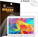 [5er-Pack] – Mr.Shield entwickelt für Samsung Galaxy Tab 4 10.1 10 Zoll [Version 2016–2017] Premium-klare Displayschutzfolie mit lebenslangem Ersatz