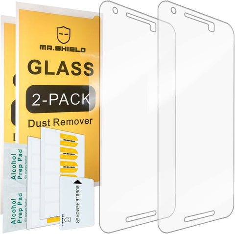 Mr.Shield [2-PACK] Designed For LG (Google) Nexus 5X 2015 Newest [Tempered Glass] Screen Protector with Lifetime Replacement