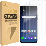 Mr.Shield [3er-Pack] Entwickelt für LG V60 ThinQ/LG V60 ThinQ 5G / LG V60 ThinQ 5G UW [Gehärtetes Glas] [Japanisches Glas mit 9H-Härte] Displayschutzfolie mit lebenslangem Ersatz