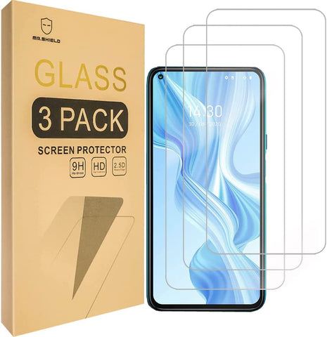 Mr.Shield [3-Pack] Screen Protector For CUBOT X30 [Tempered Glass] [Japan Glass with 9H Hardness] with Lifetime Replacement