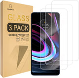 Mr.Shield [3er-Pack] Entwickelt für Motorola Edge 2021 (nur Version 2021) / MOTO Edge (2021) / Motorola Edge 5G UW [Gehärtetes Glas] [Japanisches Glas mit 9H-Härte] Displayschutzfolie