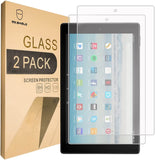[2-PACK]-Mr.Shield Designed For All-New Fire HD 10 Tablet with Alexa [2017 Release] [Tempered Glass] Screen Protector with Lifetime Replacement