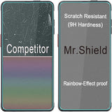 Mr.Shield [3er-Pack] Entwickelt für Samsung Galaxy Xcover Pro [Gehärtetes Glas] [Japanisches Glas mit 9H-Härte] Displayschutzfolie mit lebenslangem Ersatz