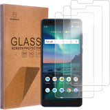 Mr.Shield [3-PACK] Designed For Nokia 3.1 Plus (US Cricket Wireless Version) [Tempered Glass] Screen Protector [Japan Glass With 9H Hardness] with Lifetime Replacement