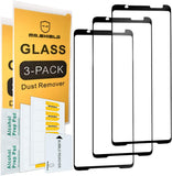 Mr.Shield [3er-Pack] Entwickelt für ASUS ROG Phone 3 [Vollbild-Klebeabdeckung] [Gehärtetes Glas] Displayschutzfolie mit lebenslangem Ersatz