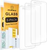 Mr.Shield [3er-Pack] entwickelt für LG (Aristo 3) [gehärtetes Glas] Displayschutzfolie [japanisches Glas mit 9H-Härte] mit lebenslangem Ersatz