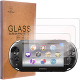 Mr.Shield [3er-Pack] entwickelt für Sony PS Vita 2000 / Sony PlayStation Vita PSV 2000-Max [gehärtetes Glas] Displayschutzfolie mit lebenslangem Ersatz