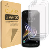 Mr.Shield [3-PACK] Designed For LG X Venture [Tempered Glass] Screen Protector [0.3mm Ultra Thin 9H Hardness 2.5D Round Edge] with Lifetime Replacement