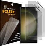 Mr.Shield Privacy [2er-Pack] Displayschutzfolie für Samsung Galaxy S23 Ultra [stark klebende flexible Folie] (TPU-Material) [Anti-Spion] Displayschutzfolie mit lebenslangem Ersatz