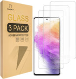Mr.Shield [3-Pack] Designed For Samsung Galaxy A73 5G [Tempered Glass] [Japan Glass with 9H Hardness] Screen Protector with Lifetime Replacement