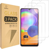 Mr.Shield [3er-Pack] Entwickelt für Samsung Galaxy A33 5G [Gehärtetes Glas] [Japanisches Glas mit 9H-Härte] Displayschutzfolie mit lebenslangem Ersatz
