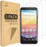 Mr.Shield [3-Pack] Designed For AT&T Calypso/AT&T Calypso 2 / Cricket Debut/Cricket Vision 3 [Tempered Glass] [Japan Glass with 9H Hardness] Screen Protector with Lifetime Replacement