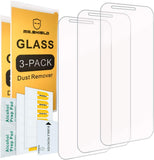 Mr.Shield [3er-Pack] entwickelt für LG Stylo 3 Plus [gehärtetes Glas] Displayschutzfolie [japanisches Glas mit 9H-Härte] mit lebenslangem Ersatz