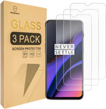 Mr.Shield [3er-Pack] entwickelt für OnePlus 7 / OnePlus Seven [gehärtetes Glas] Displayschutzfolie [japanisches Glas mit 9H-Härte] mit lebenslangem Ersatz
