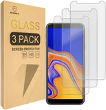 Mr.Shield [3er-Pack] entwickelt für Samsung Galaxy J4 Plus/Galaxy J4+ [gehärtetes Glas] Displayschutzfolie [japanisches Glas mit 9H-Härte] mit lebenslangem Ersatz