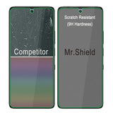 Mr.Shield Screen Protector compatible with TCL 60 NxtPaper 4G [Tempered Glass] [3-PACK] [Japan Glass with 9H Hardness]